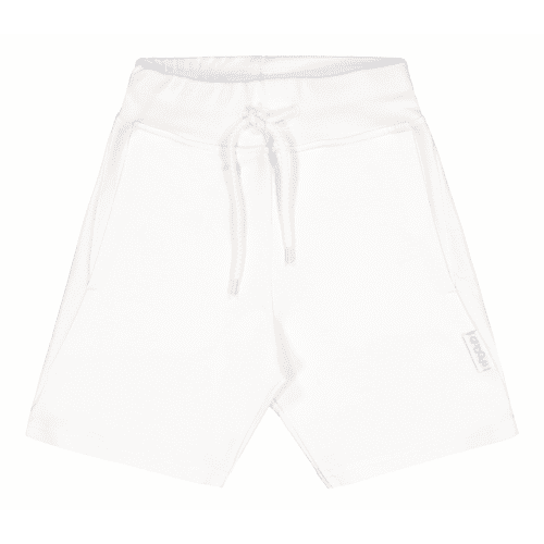 Gugguu Cube Shorts shortsit, sävy White Sand Candy kokoelman ajattoman tyylikkäät collegeshortsit. Cube shortsit ovat todella mukavat ja joustavat, kangas on erittäin laadukasta.