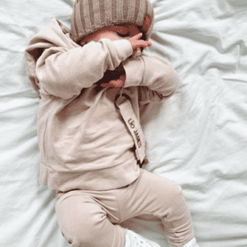 Babystyling Jogger housut Sand vaalea beige
