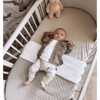 Babystyling lasten Jogger housut, vaalea beige