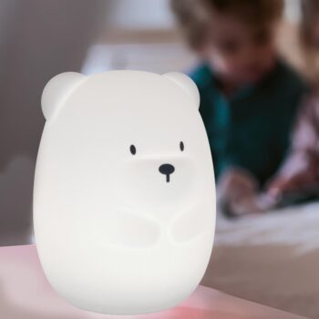 Nattou Bear nalle yövalo lastenhuoneeseen valkoinen