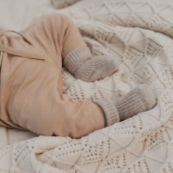 BIBS Wavy Knitted Blanket vauvan viltti