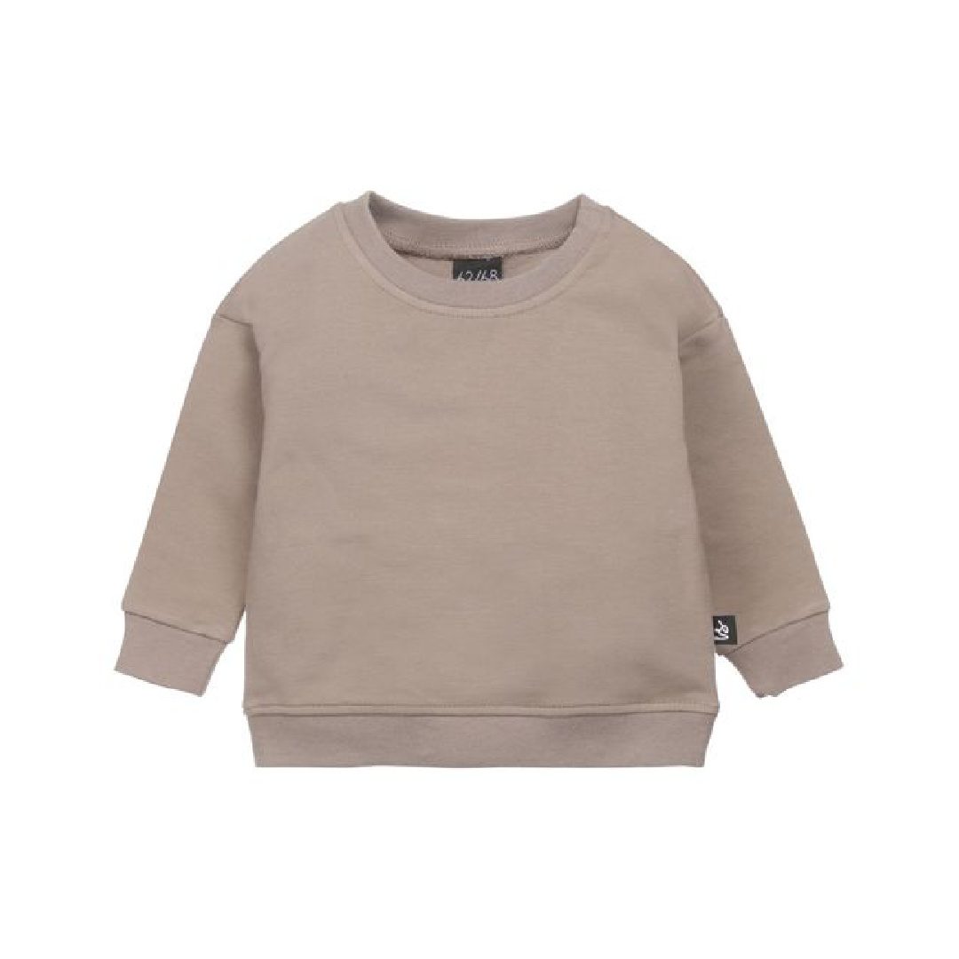 Babystyling Sweater paita, sävy Light Oak Rennon tyylikäs pitkähihainen paita. 