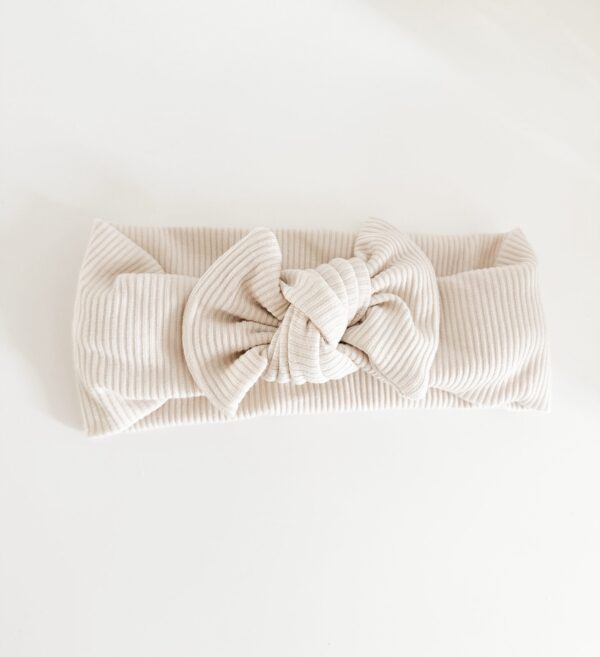 Vauvan rusettipanta Lovely Beige