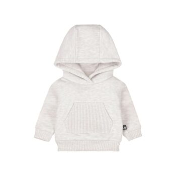 Babystyling poikien hiekanvärinen huppari.