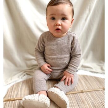 Babystyling Pocket longsleeve paita Bruin