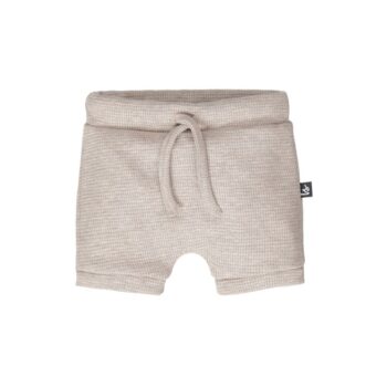 Babystyling Wafel shortsit Bruin