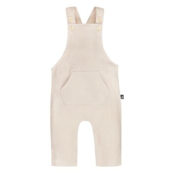 Babystyling Muslin Onesie lappuhaalari vauvalle, Nude