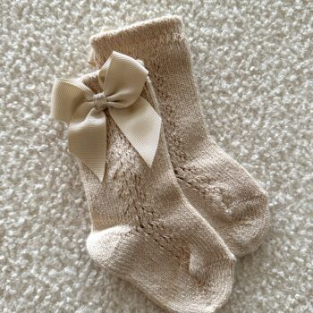 Laadukkaat ja kauniit polvisukat vauvalle!