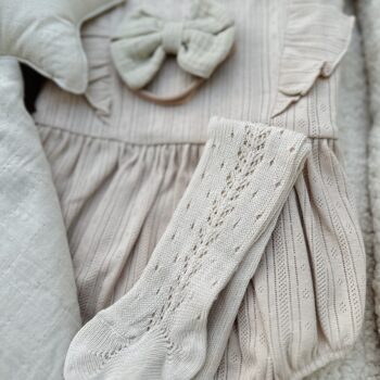 Cóndor sukkahousut sivupitsillä, sävy Linen