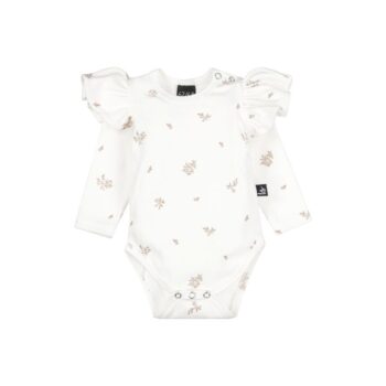 Babystyling Ruffle body Rib Flower Sarah
