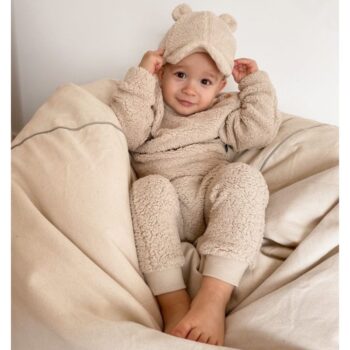 Babystyling Teddy Sweater, Sand