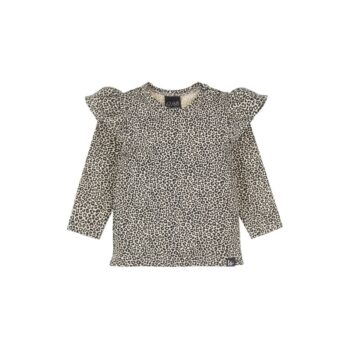 Babystyling Ruffle pitkähihainen paita, leopard