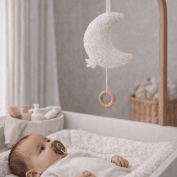 Jollein soittorasia Musical Hanger Moon, Nougat