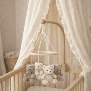 Jollein nallemobile Naturel / Olive Green