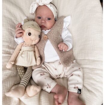 Babystyling ribbileggingsit, karla flower