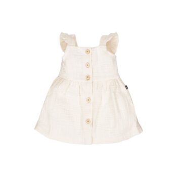 Babystyling mekko, Linnen Dress Nude