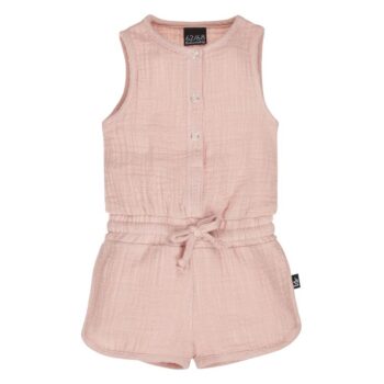 Babystyling Muslin Jumpsuit, Rose